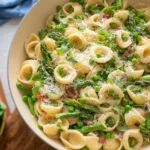 Creamy-Lemon-Asparagus-Pasta-with-Peas-Parmesan-Recipe