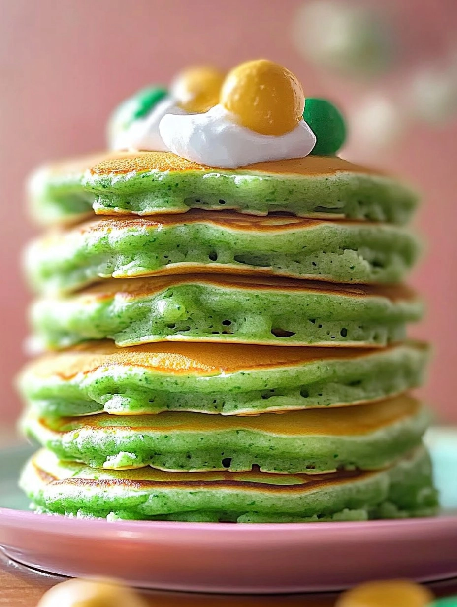 Fluffy St. Patricks Day Green Buttermilk Pancakes 96 Fluffy St. Patricks Day Green Buttermilk Pancakes