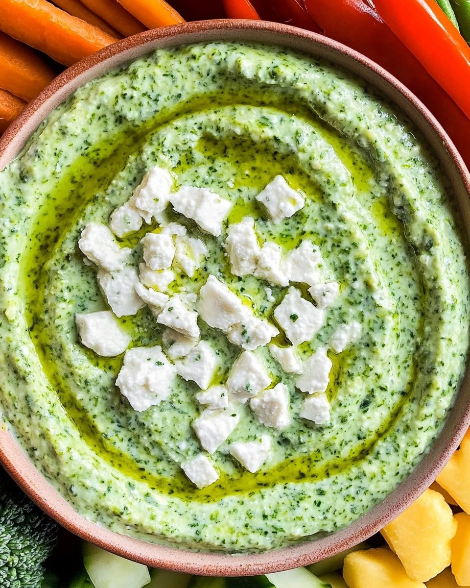 Green Goddess Yogurt Dip with Veggie Platter