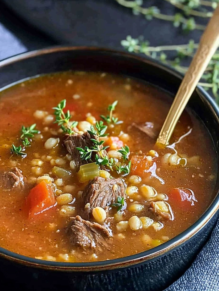 Instant Pot Beef & Barley Soup (Hearty and Freezer-Friendly) 29 Instant Pot Beef & Barley Soup (Hearty and Freezer-Friendly)
