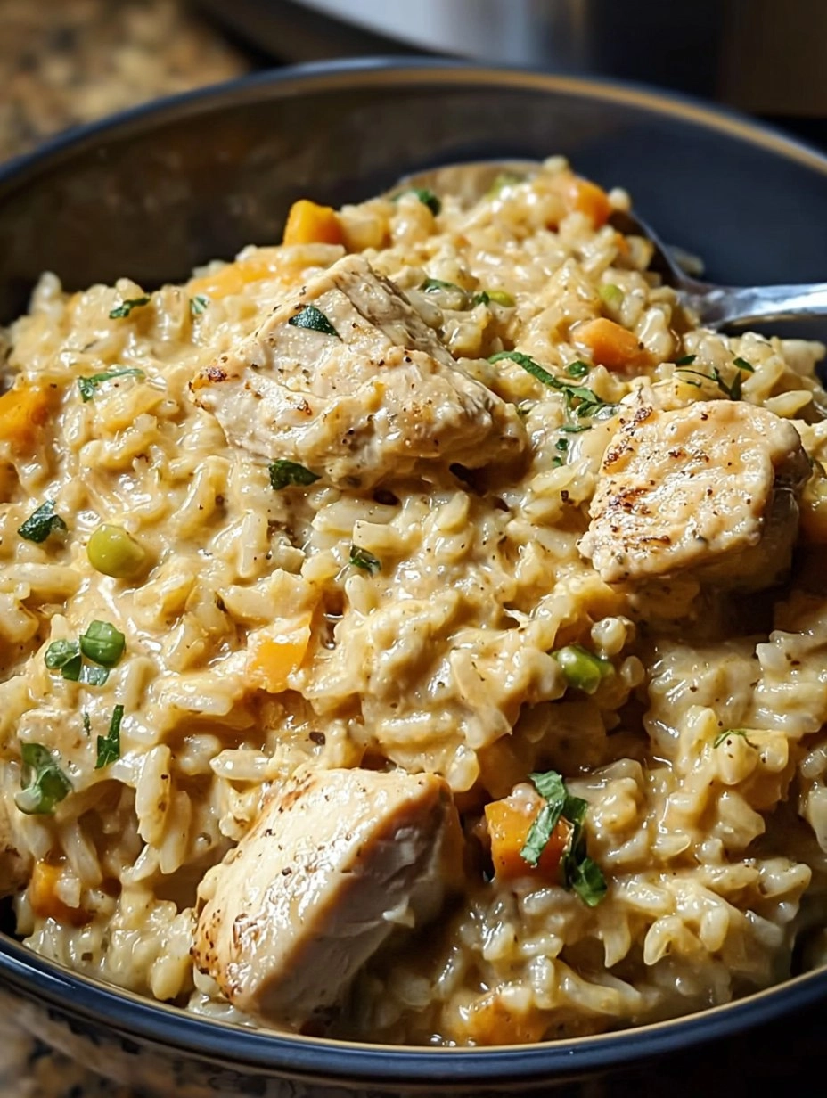 Instant Pot Creamy Chicken and Rice