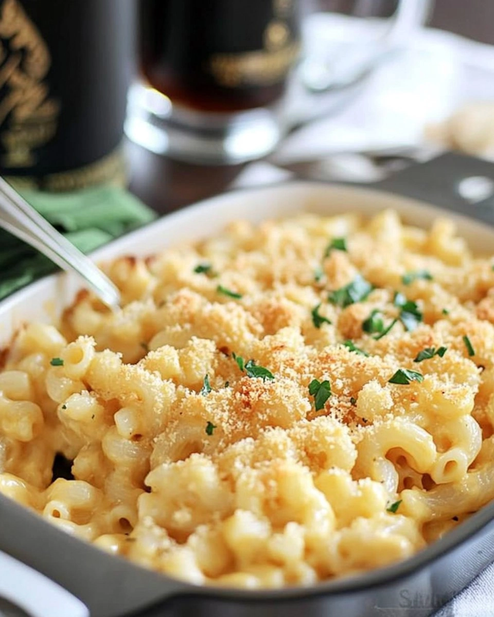 Irish Cheddar & Stout Mac and Cheese Bake 137 Irish Cheddar & Stout Mac and Cheese Bake