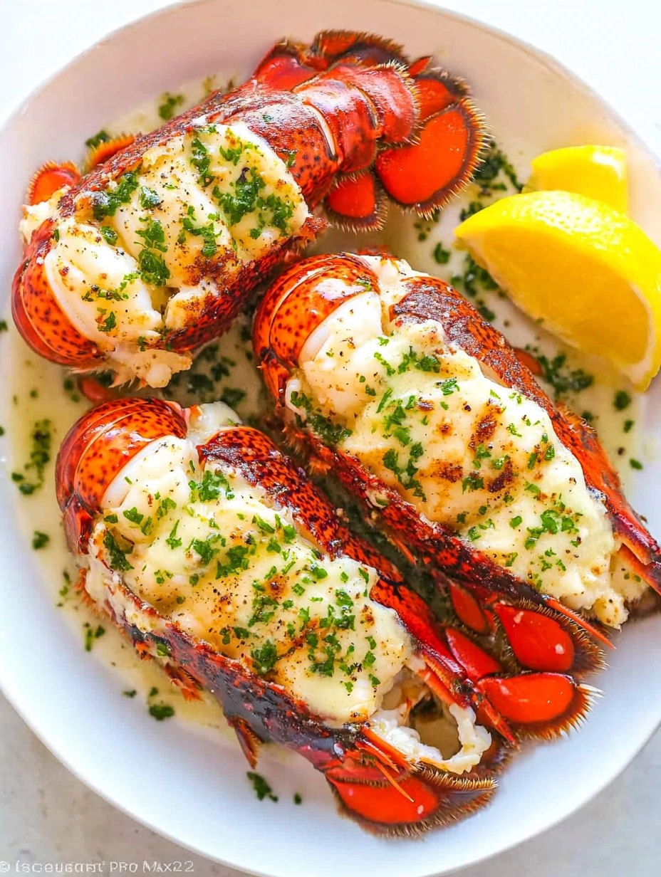 Lobster Tail in Irresistible Garlic Butter