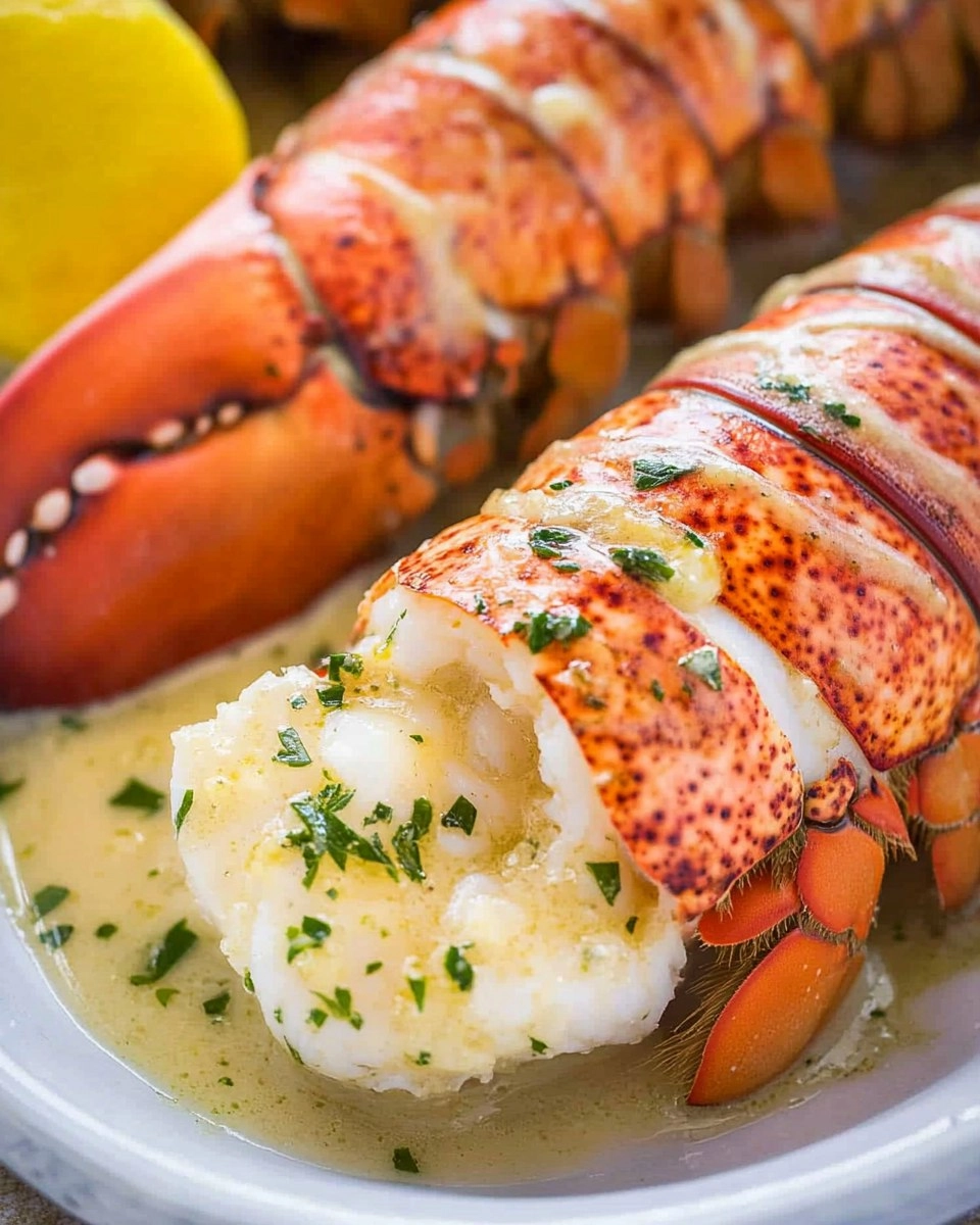 Lobster Tail in Irresistible Garlic Butter