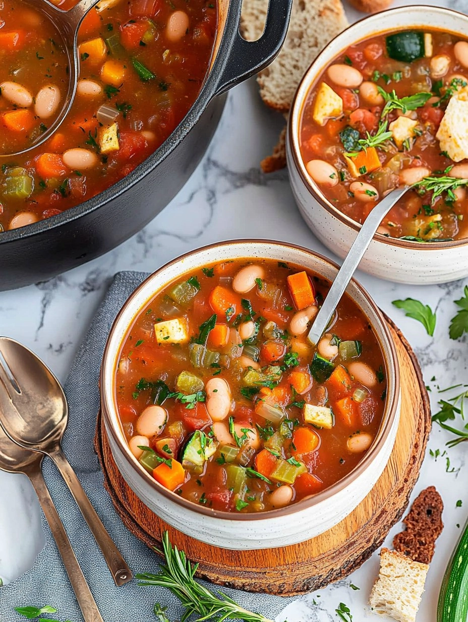 Minestrone Soup | Easy Vegetable and Bean Soup 121 Minestrone Soup | Easy Vegetable and Bean Soup