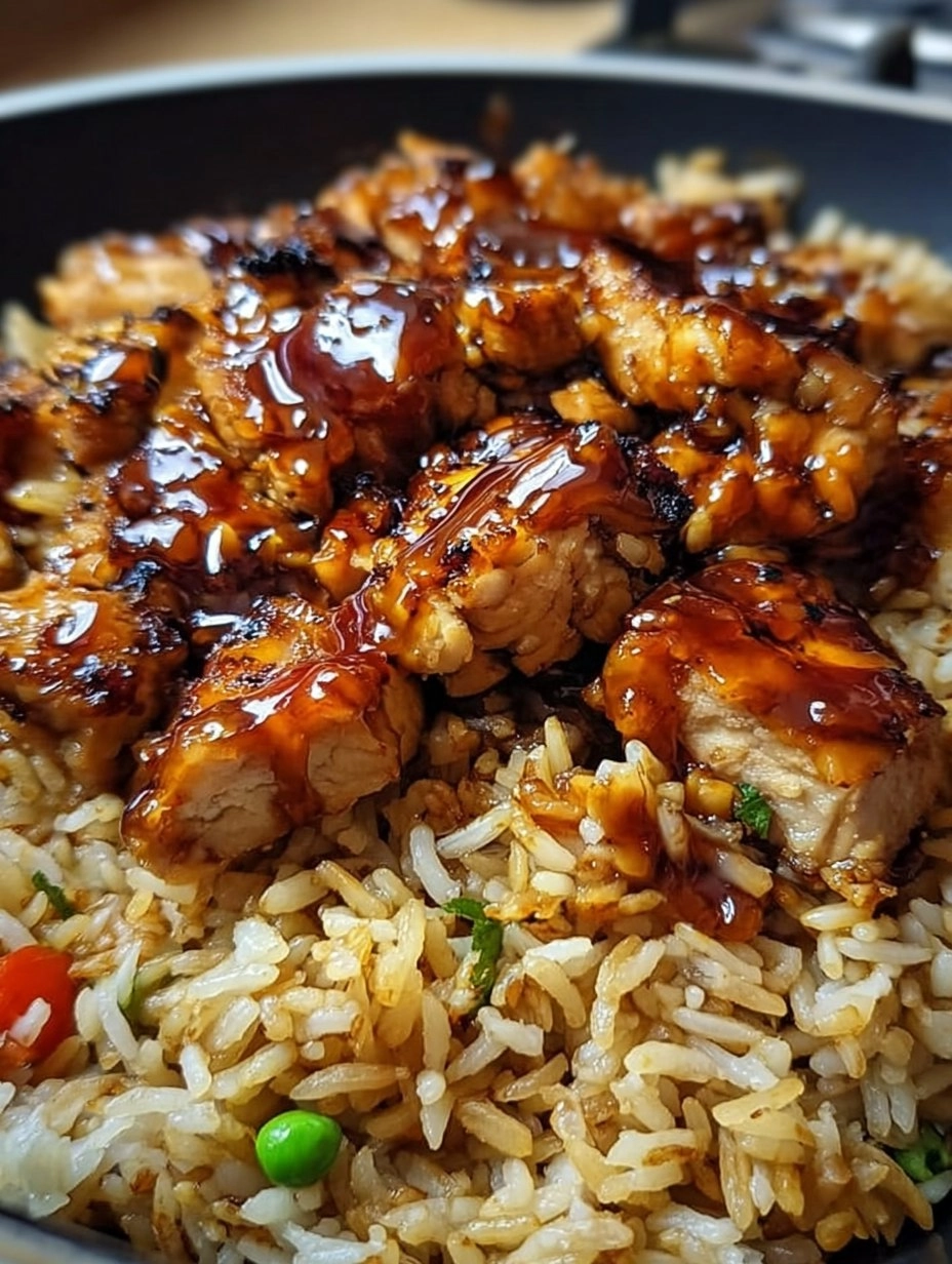 One-Pan Bold Honey BBQ Chicken Rice