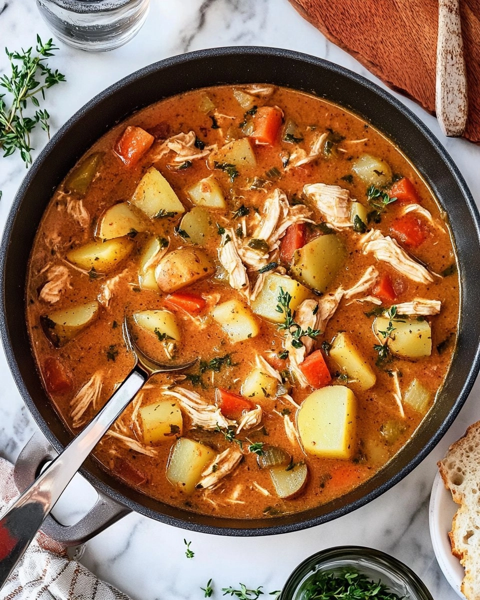 One-Pot Creamy Chicken & Potato Stew (Stovetop or Slow Cooker) 130 One-Pot Creamy Chicken & Potato Stew (Stovetop or Slow Cooker)