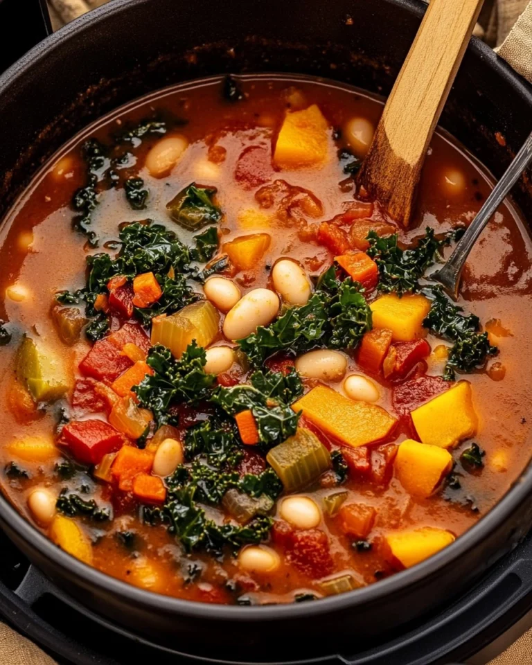 One-Pot-Creamy-Tuscan-White-Bean-Kale-Soup-Recipe