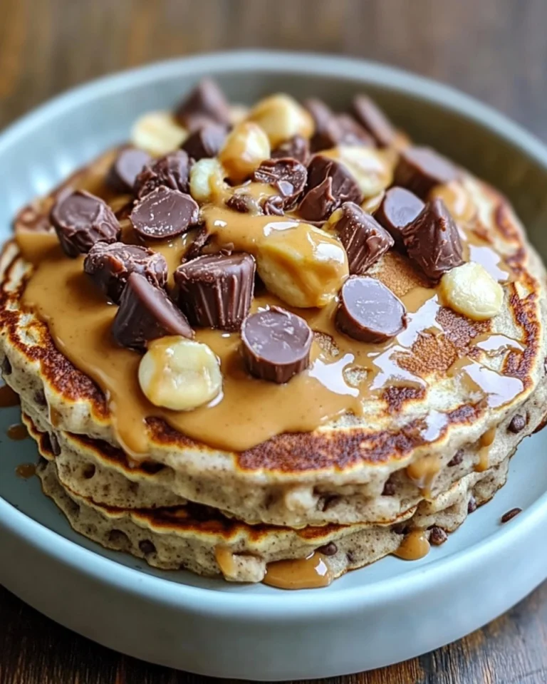 Peanut-Butter-Cup-Protein-Pancake-Bowl-Recipe