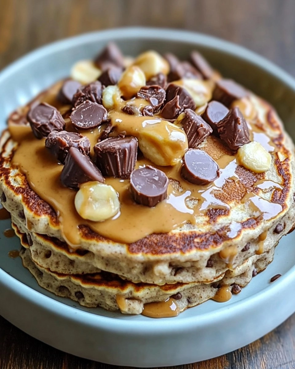 Peanut Butter Cup Protein Pancake Bowl 100 Peanut Butter Cup Protein Pancake Bowl