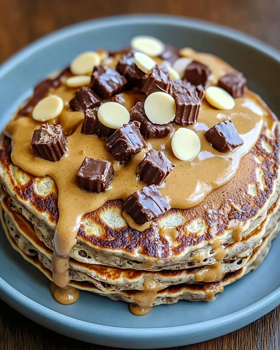 Peanut Butter Cup Protein Pancake Bowl 102 Peanut Butter Cup Protein Pancake Bowl