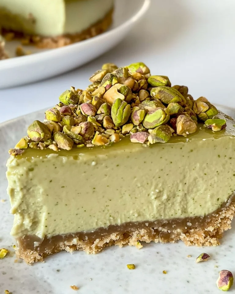Pistachio-Cheesecake-Easy-No-Bake-Green-Dessert-Recipe