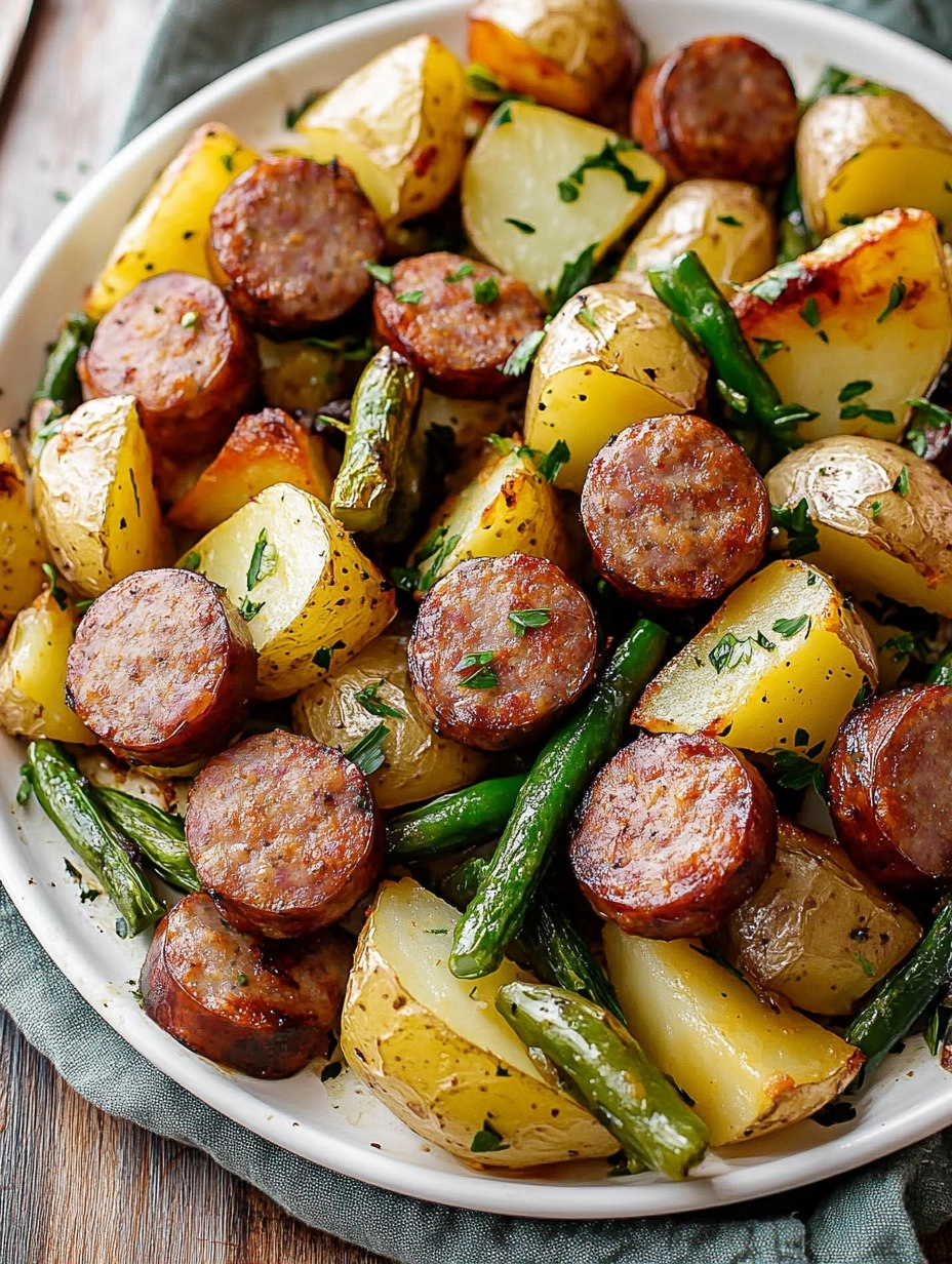 Sausage and Potato Sheet Pan Dinner | Easy One-Pan Meal