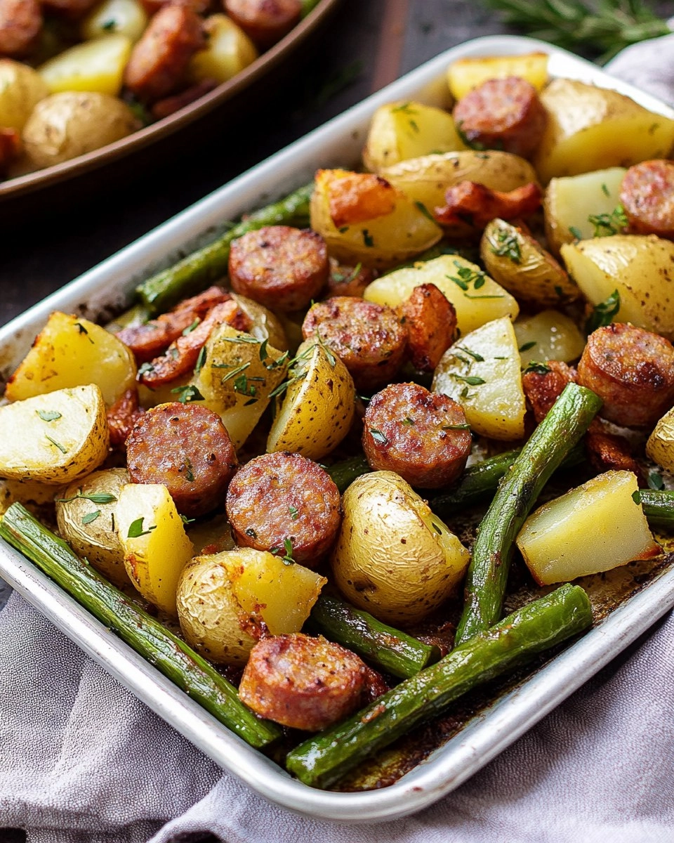 Sausage and Potato Sheet Pan Dinner | Easy One-Pan Meal