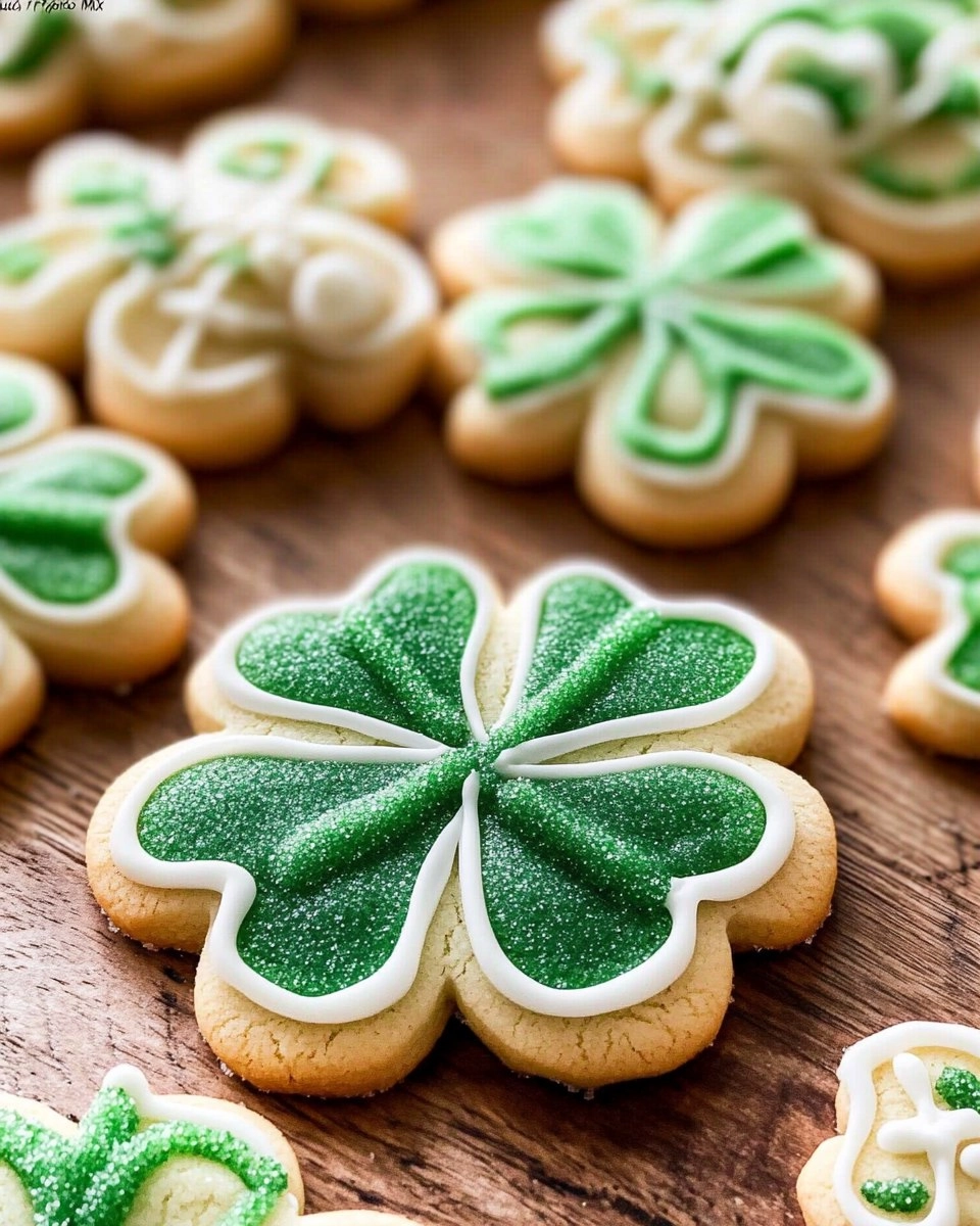 Shamrock Sugar Cookies | Decorated St Patrick's Day Cookies 120 Shamrock Sugar Cookies | Decorated St Patrick's Day Cookies