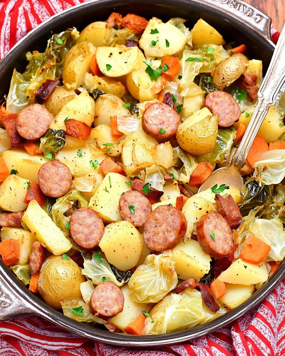 Sheet-Pan Sausage, Cabbage & Potatoes (Easy Weeknight Dinner)