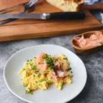 Soft-Scrambled-Eggs-with-Smoked-Salmon-Chives-Toast-or-Bagel-Recipe
