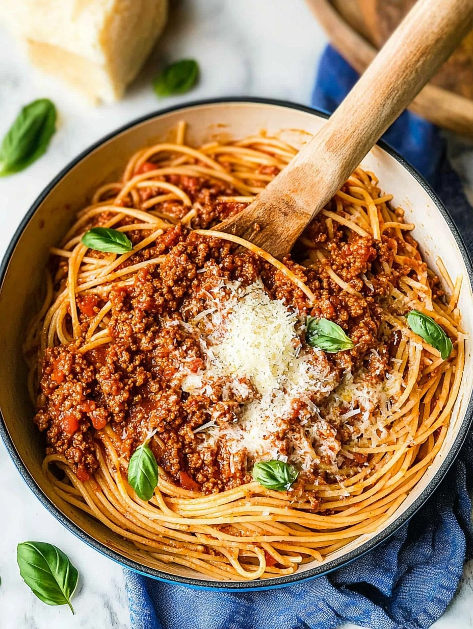 Spaghetti Bolognese | Classic Meat Sauce Pasta Dinner