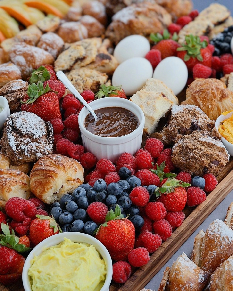 Spring-Brunch-Board-with-Eggs-Pastries-Fruit-Dips-Recipe