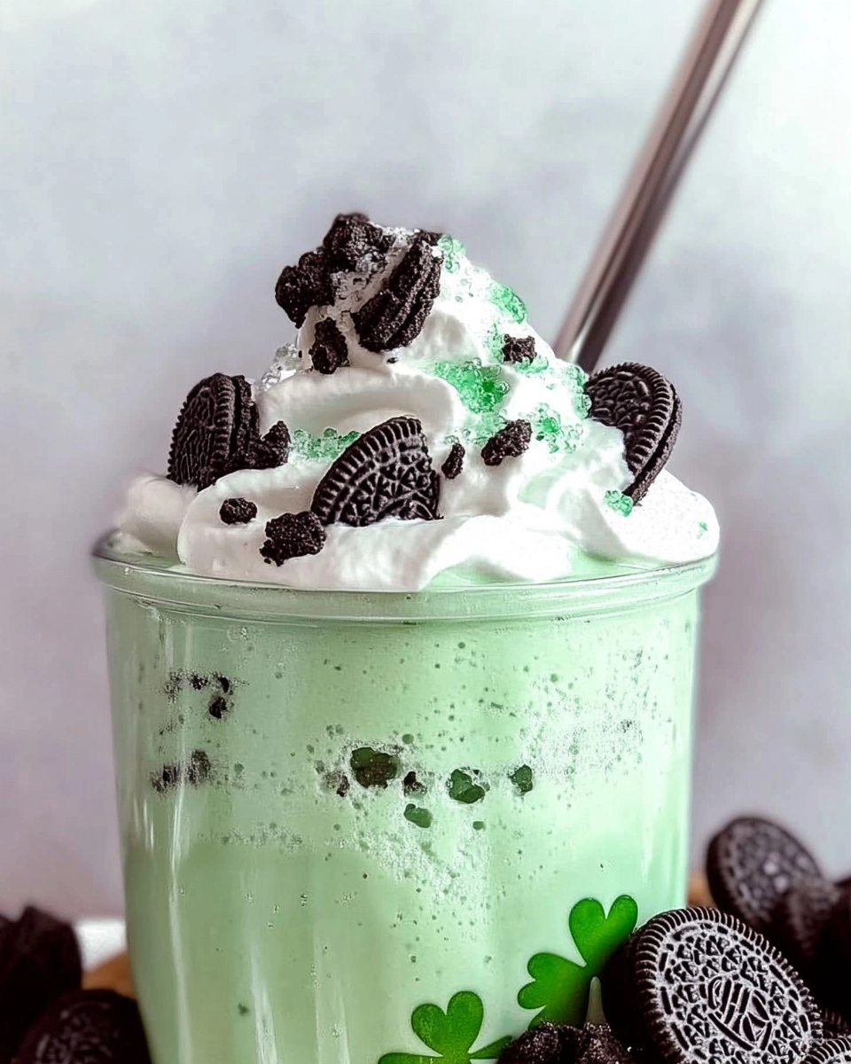 St. Patrick’s Day Oreo Shamrock Shake