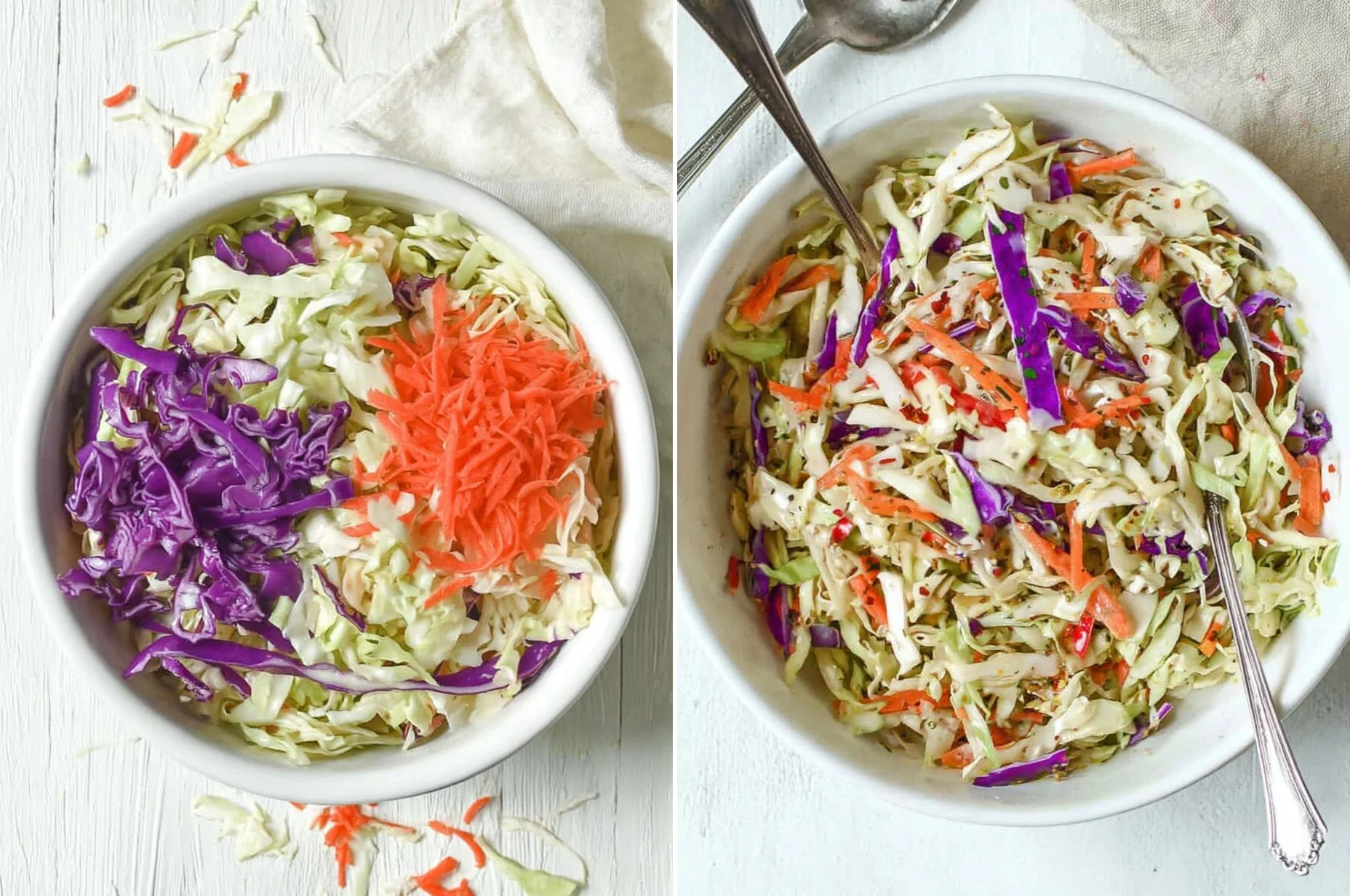 Tangy Vinegar Coleslaw (No Mayo, Summer-Ready)