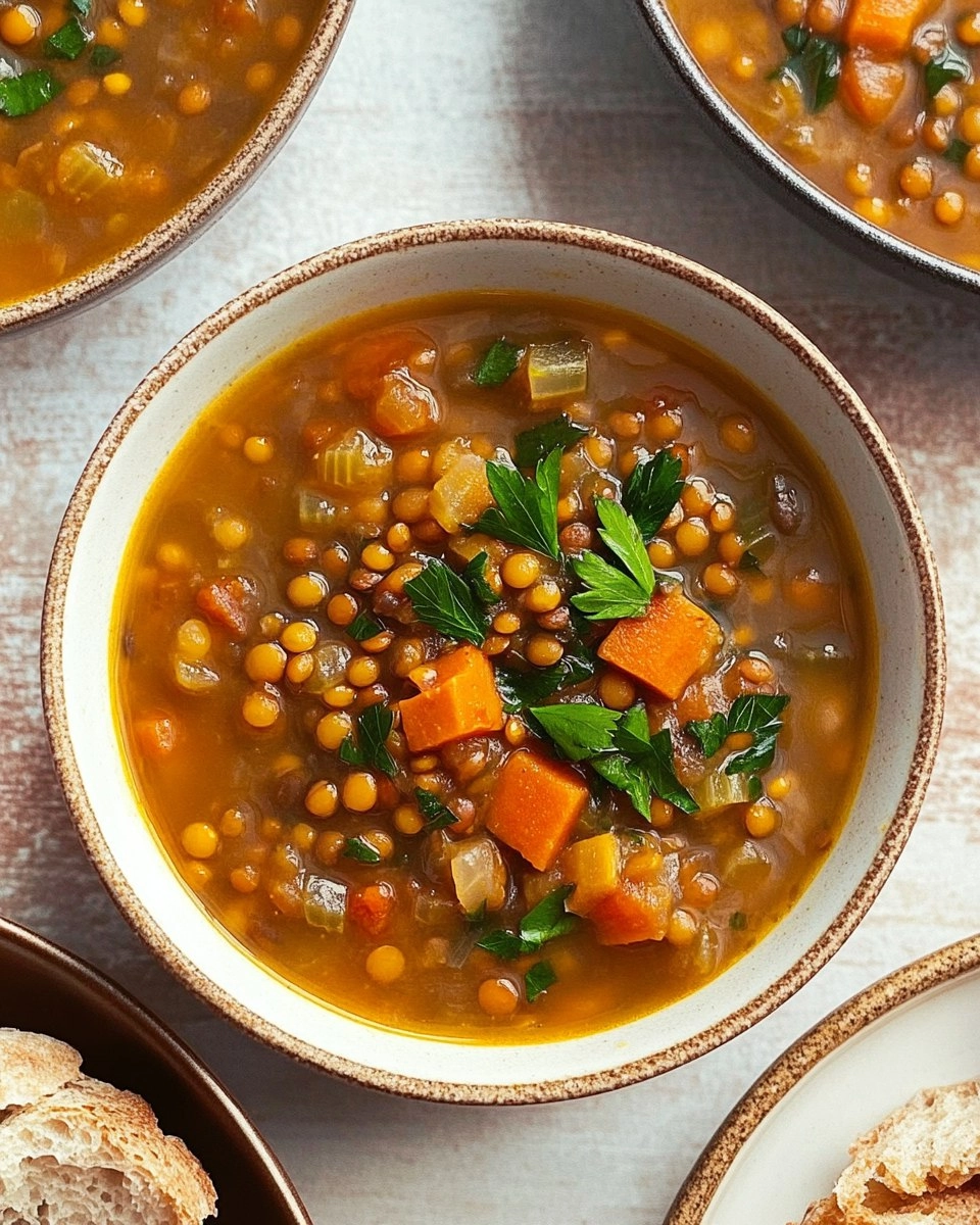 The Best Lentil Soup (Not Watery)