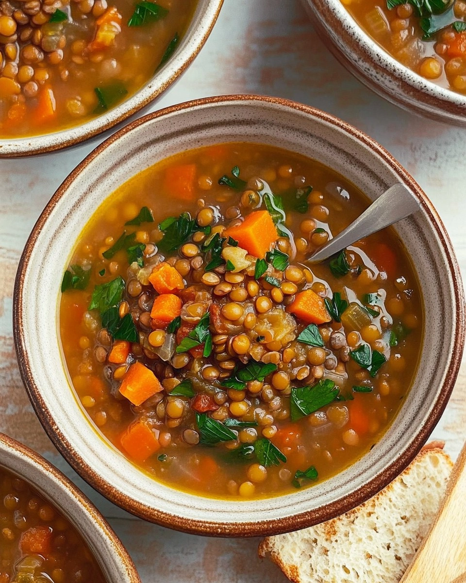 The Best Lentil Soup (Not Watery)