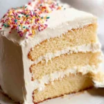Vanilla Cake | Easy Homemade Vanilla Layer Cake 88 Vanilla-Cake-Easy-Homemade-Vanilla-Layer-Cake-Recipe