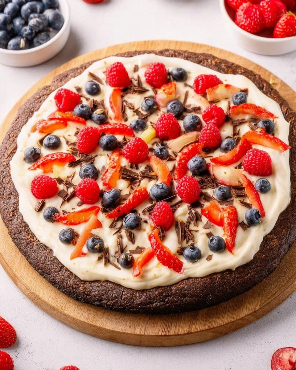 Brownie Pizza