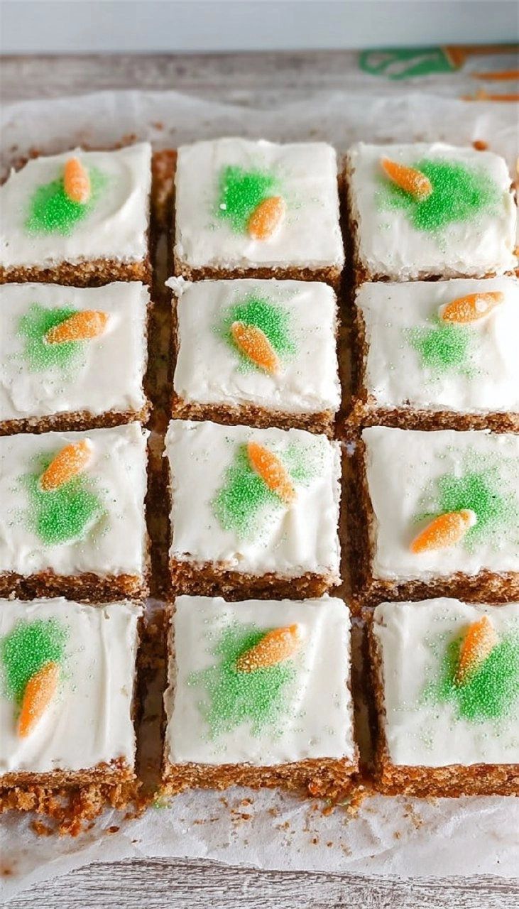 Carrot Cake Bars with Cream Cheese Frosting