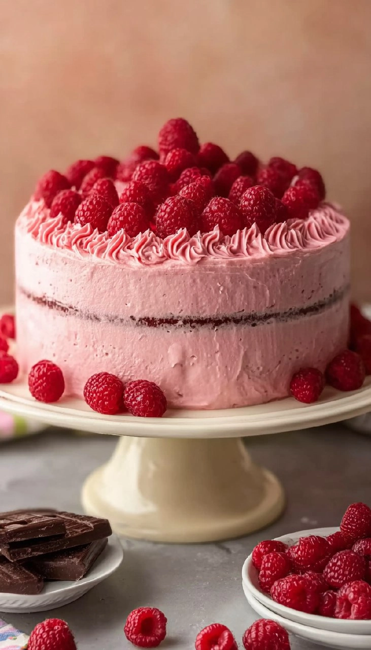 Chocolate Raspberry Cake