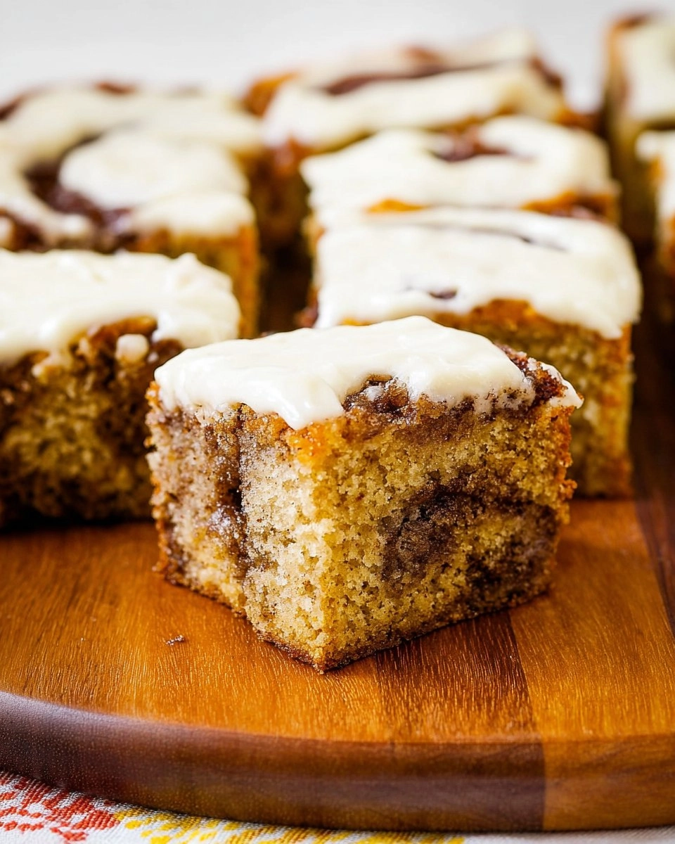 Cinnamon Swirl Banana Cake