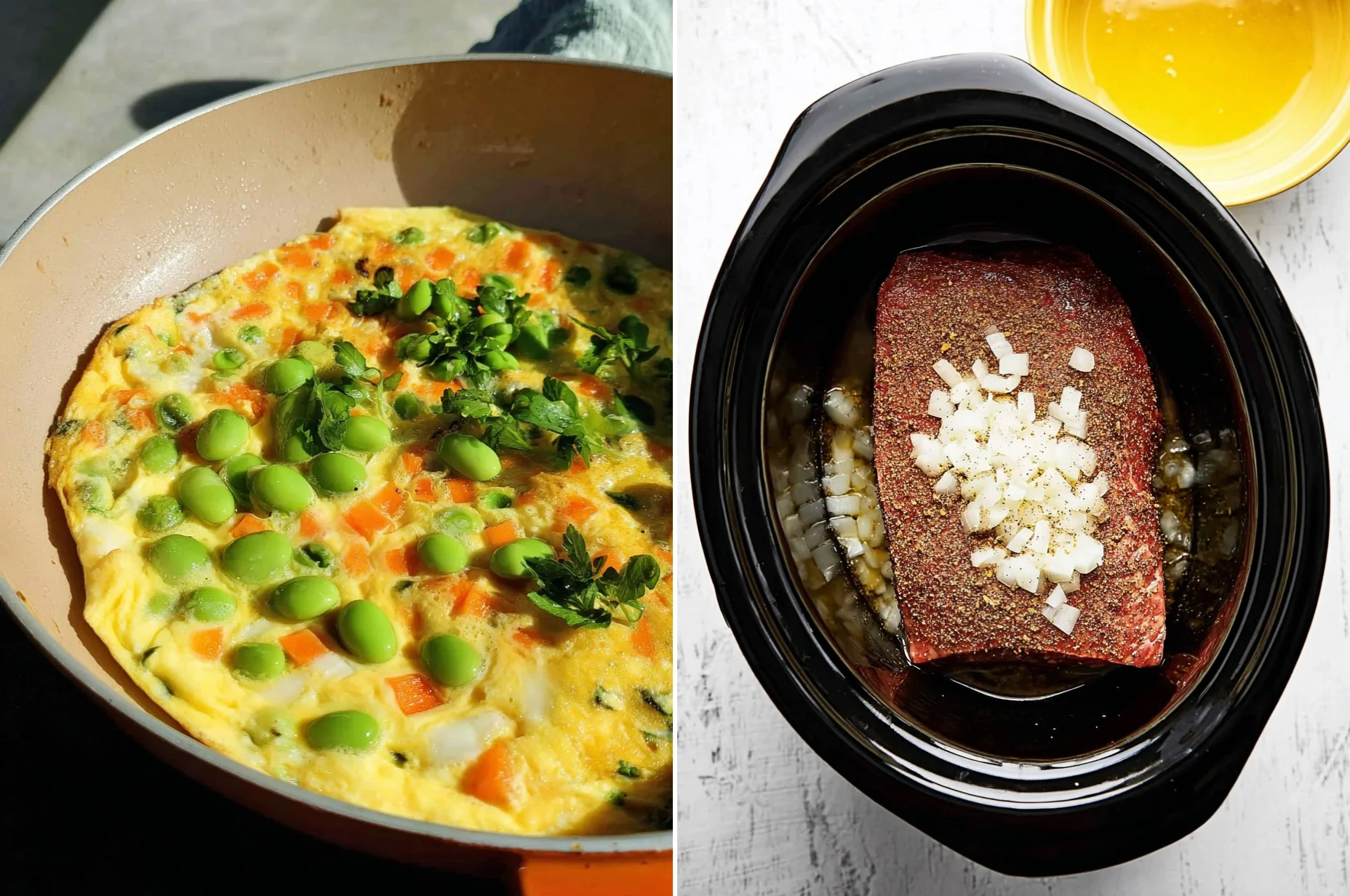 Crispy Fried Rice Omelette