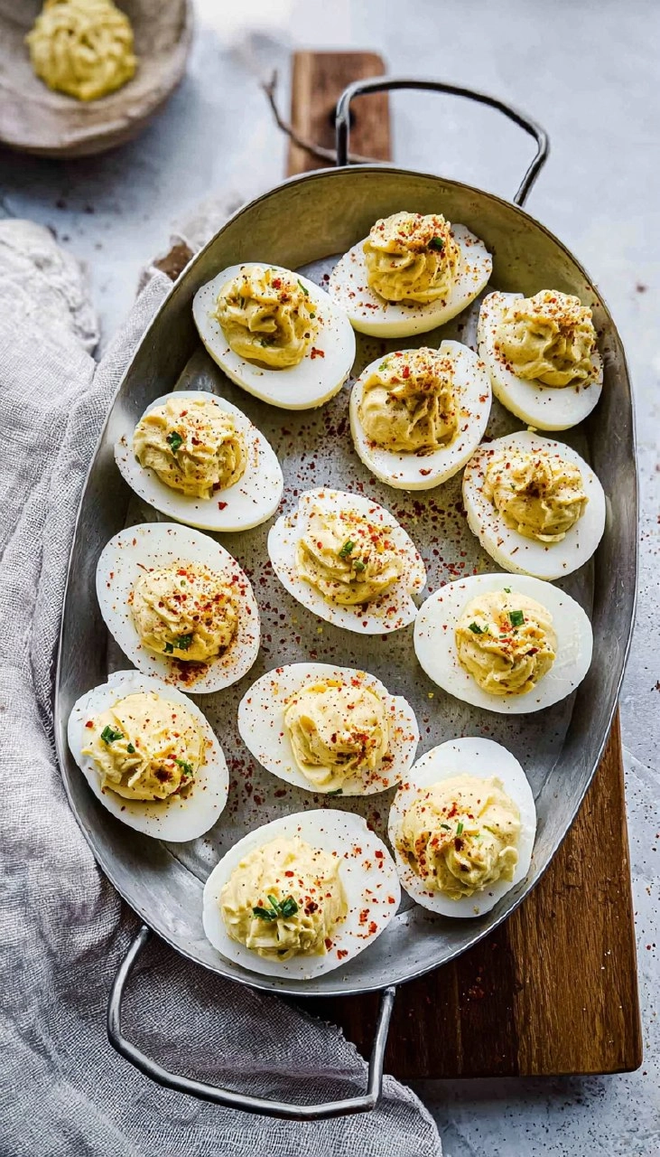 Deviled Eggs (Classic Picnic Recipe) 