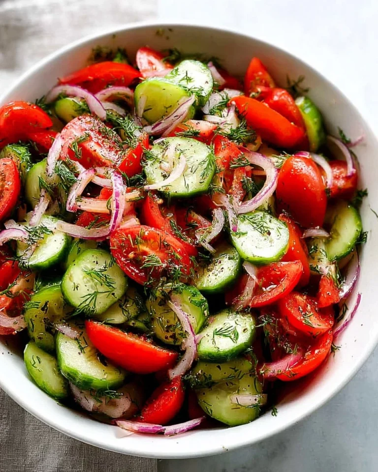 Easy-Cucumber-Tomato-Dill-Salad-Recipe