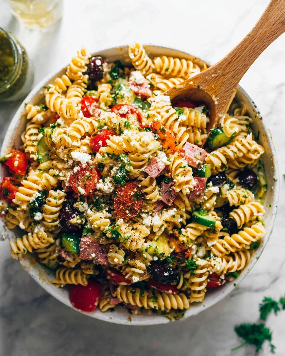 Easy Summer Pasta Salad (4 Ingredients) 109 Easy Summer Pasta Salad (4 Ingredients)