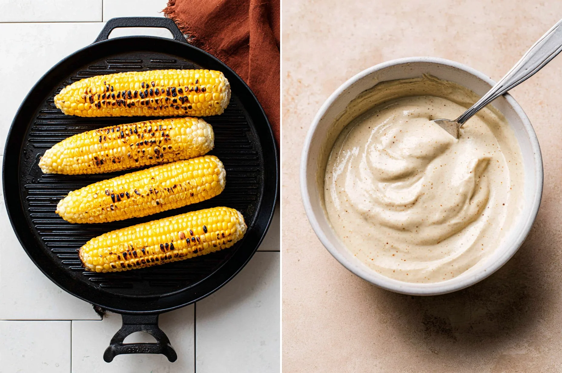 Elote | Grilled Mexican Street Corn with Cotija Cheese & Chili Lime