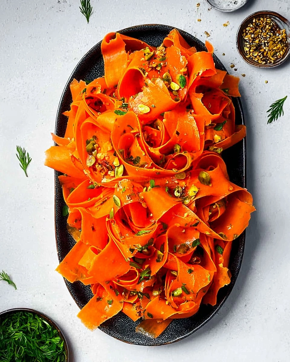 Fresh Carrot Ribbon Salad