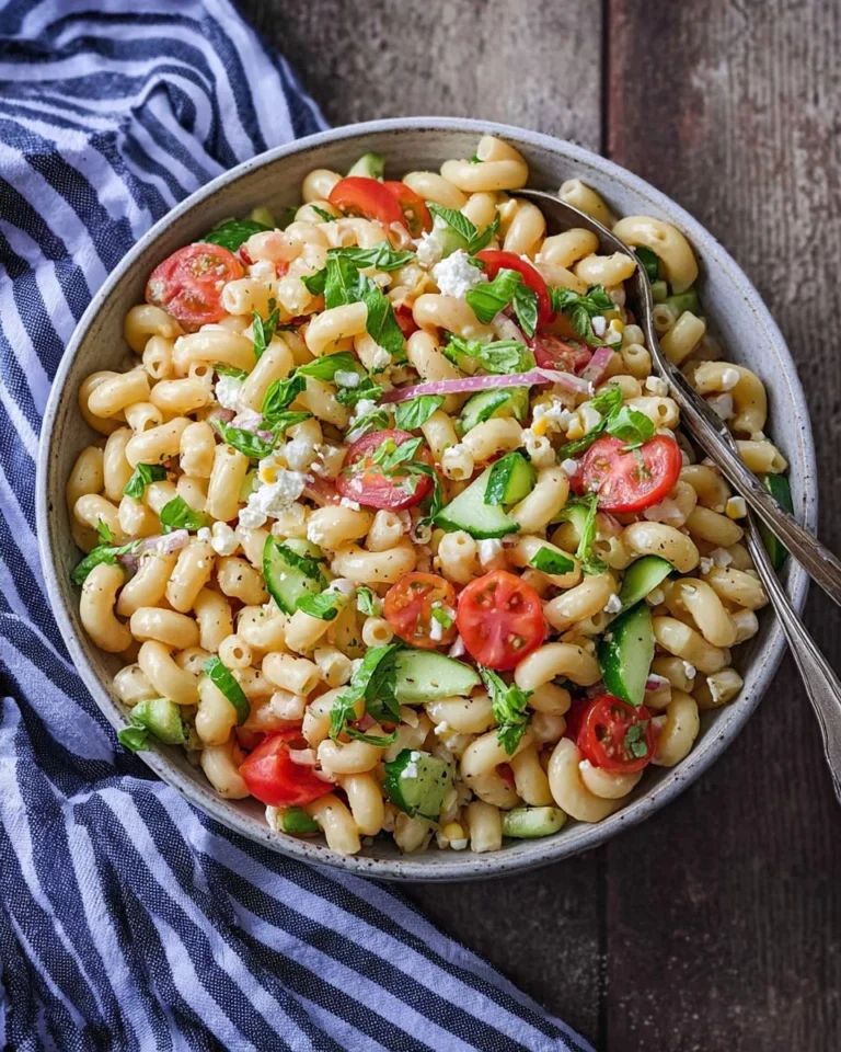 Fresh-Summer-Pasta-Salad-with-Corn-Nectarines-Recipe