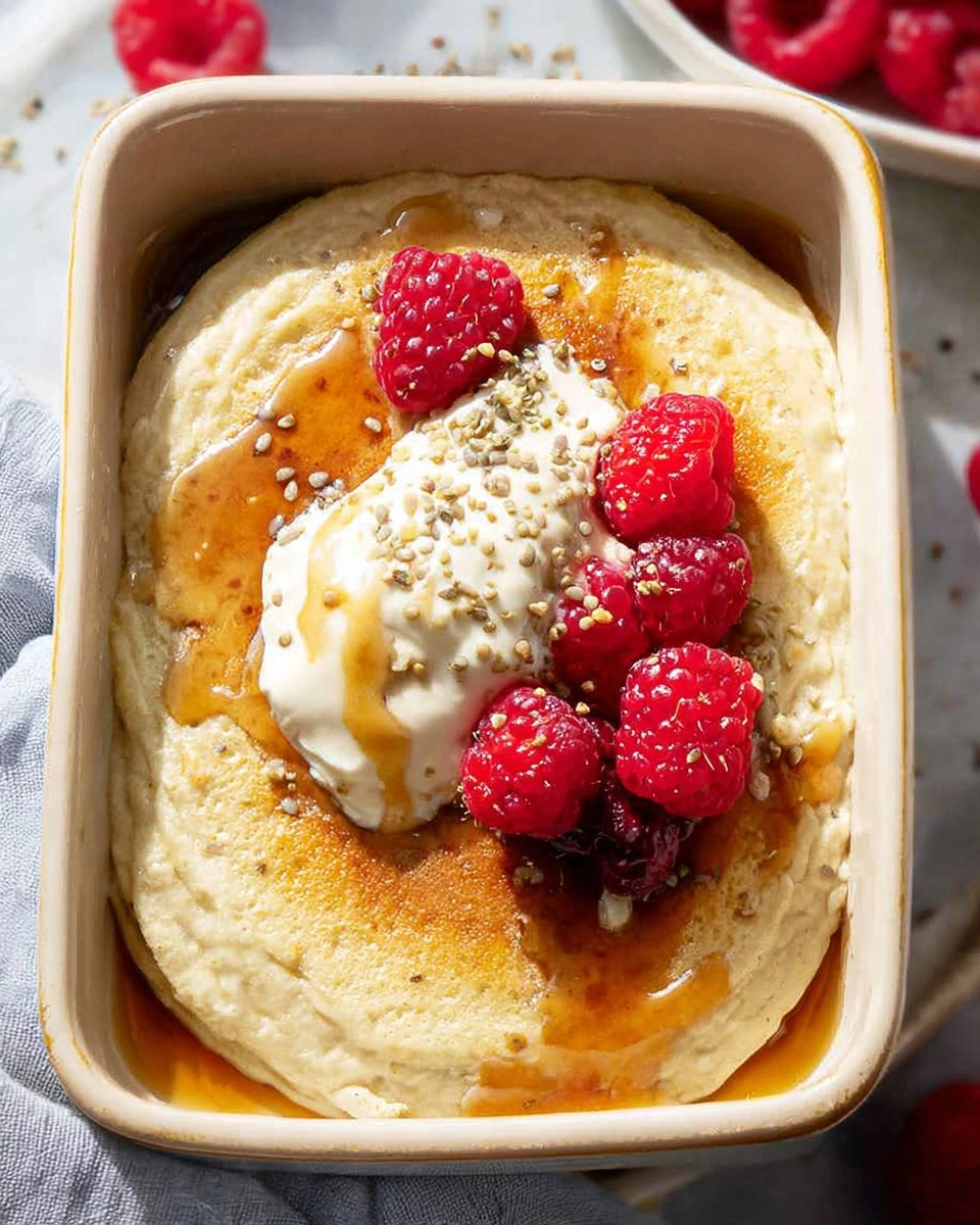 High Protein Pancake Bowl