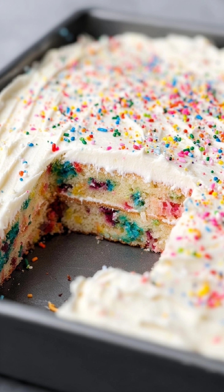 Homemade Funfetti Cake