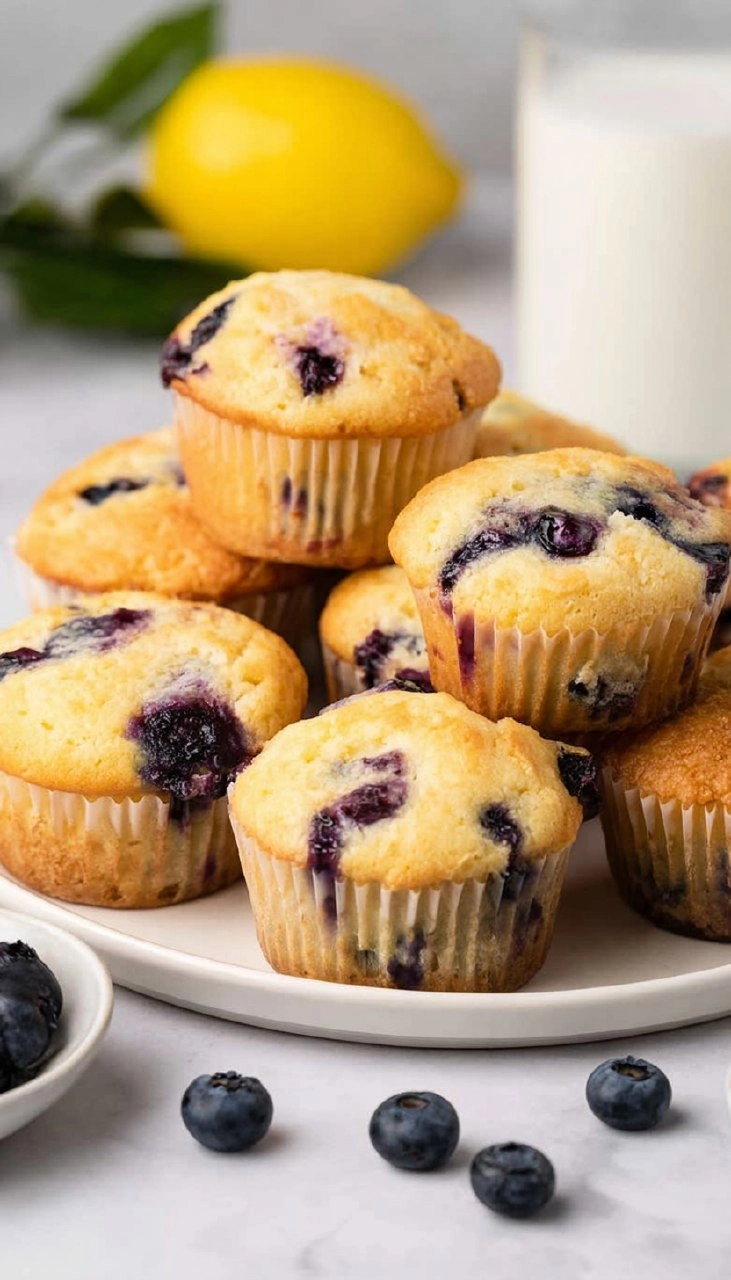 Lemon Blueberry Muffins