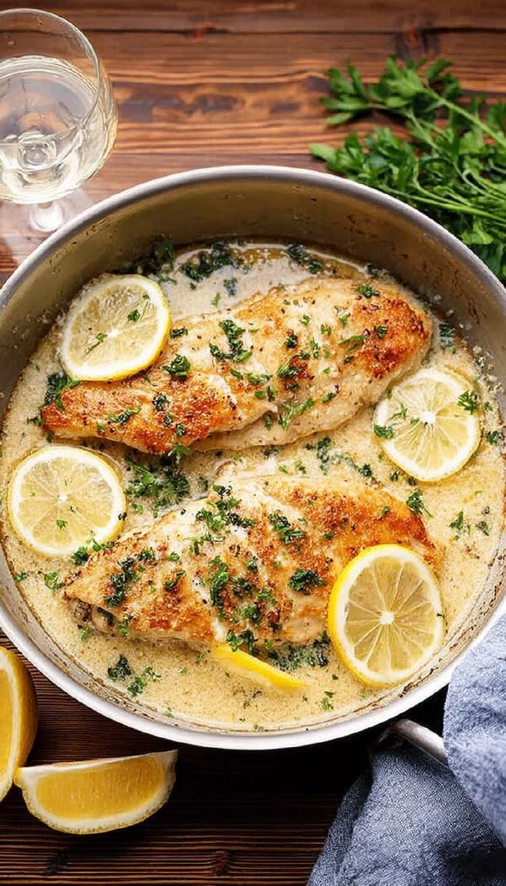 Lemon Parmesan Chicken