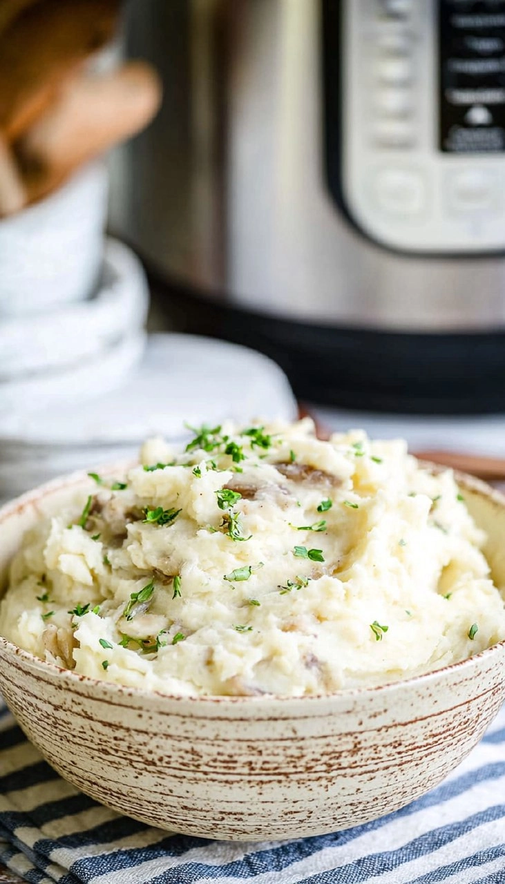 Make Ahead Crockpot Mashed Potatoes