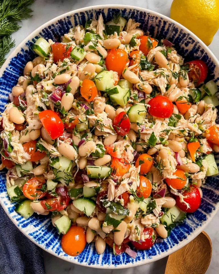 Mediterranean-White-Bean-Tuna-Salad-Recipe
