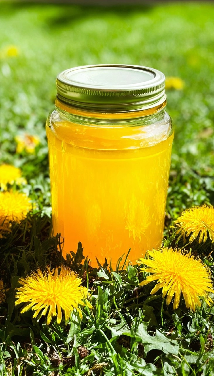 Mom's Dandelion Jelly (Spring Foraging)