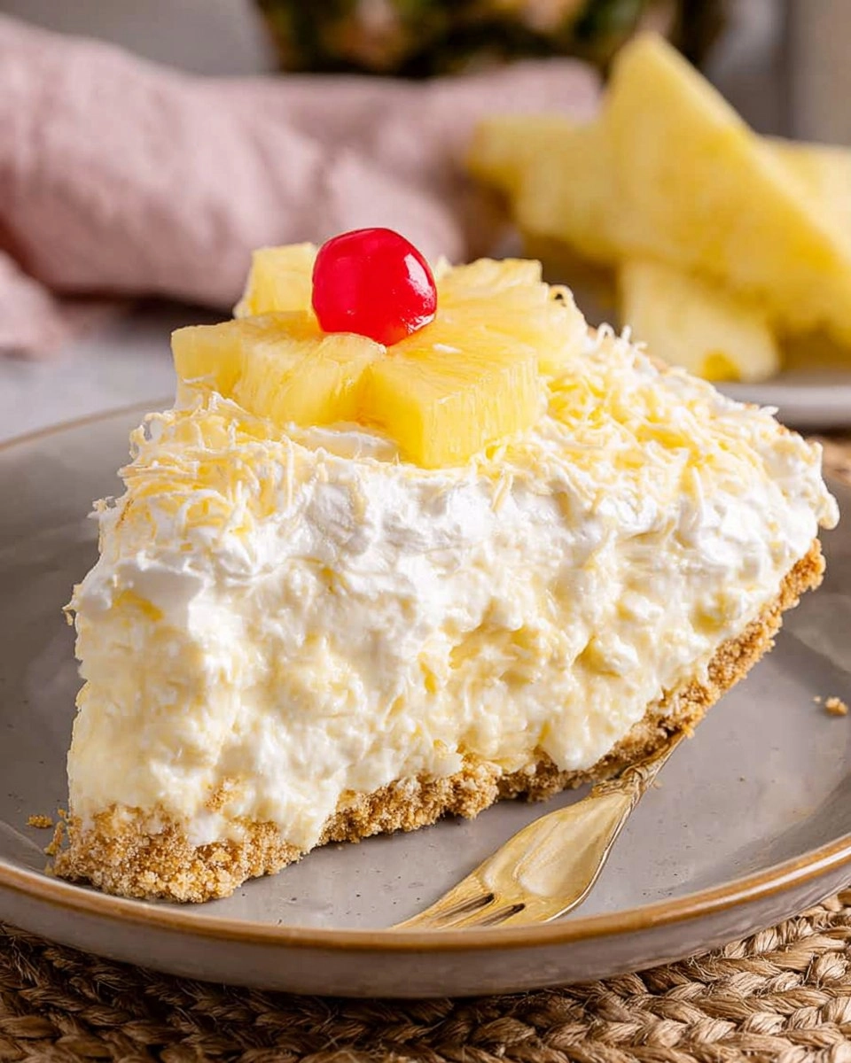 No Bake Pineapple Pie