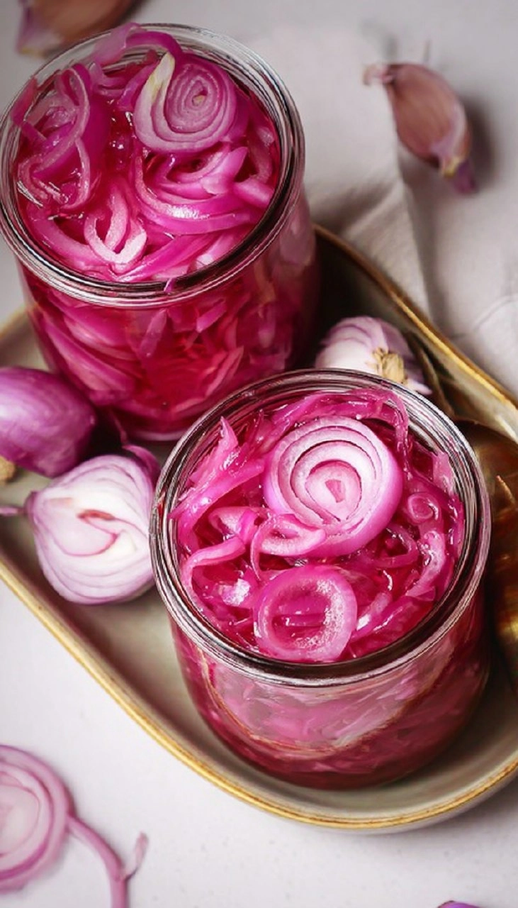 Quick Pickled Red Onions
