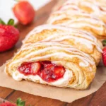 Strawberry-Cream-Cheese-Danish-Easy-Puff-Pastry-Breakfast-Pastry-Recipe