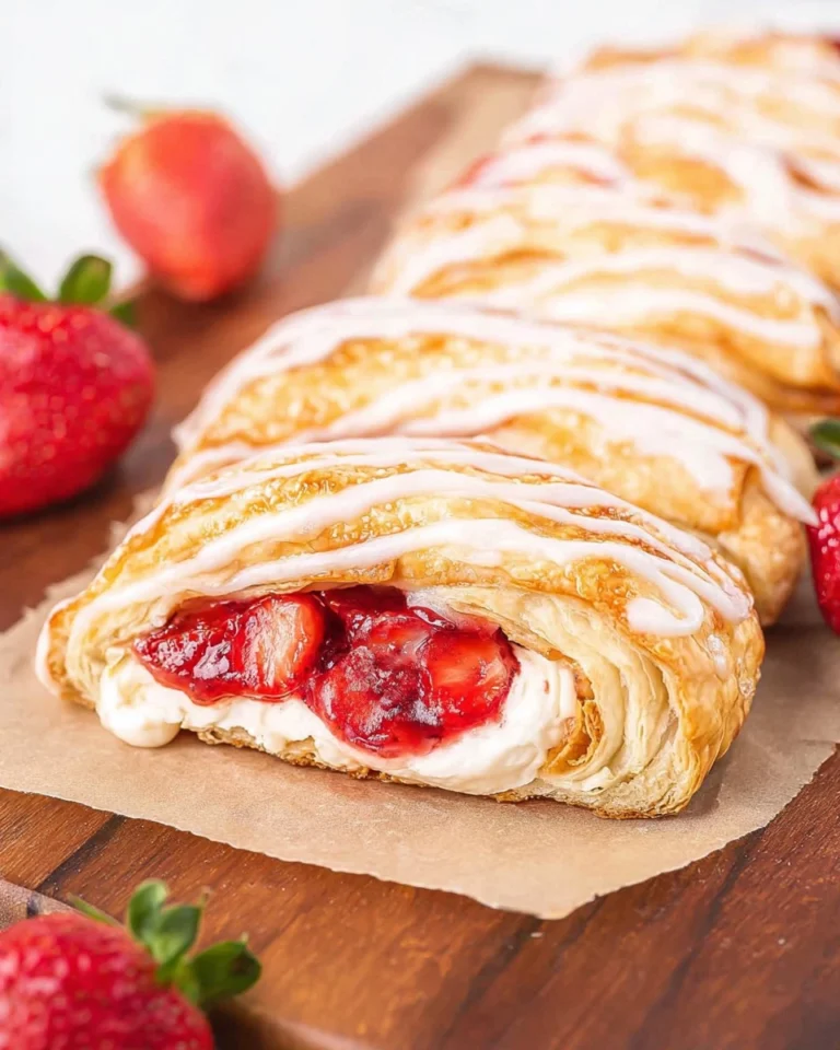 Strawberry-Cream-Cheese-Danish-Easy-Puff-Pastry-Breakfast-Pastry-Recipe